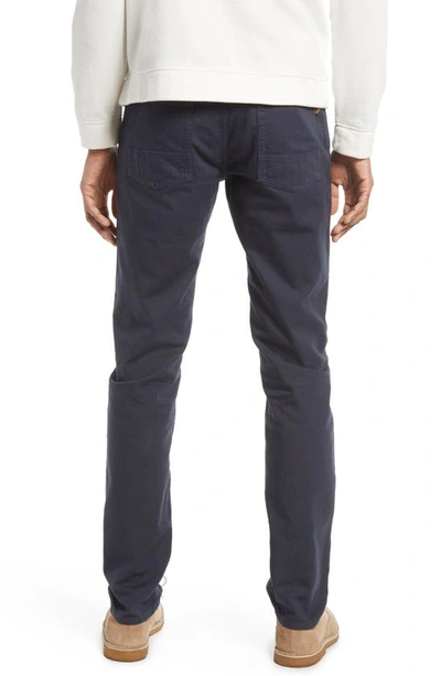 Billy Reid Cotton & Linen Blend Pants In Carbon Blue