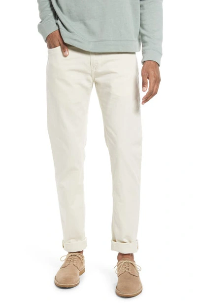 Shop Billy Reid Cotton & Linen Blend Pants In Eggshell