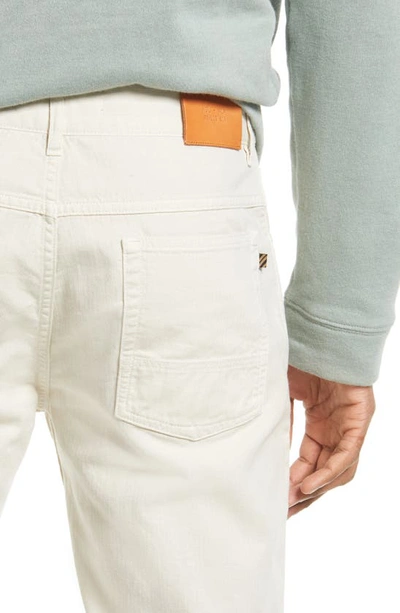 Shop Billy Reid Cotton & Linen Blend Pants In Eggshell