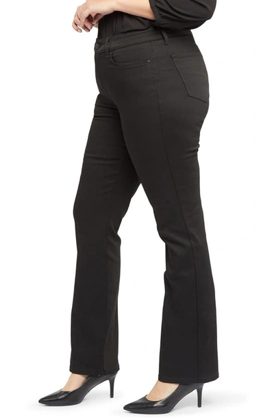 Nydj Marilyn Straight Jean In Black Rinse