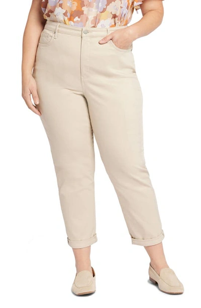 Nydj Margot High Waist Girlfriend Jeans In Feather