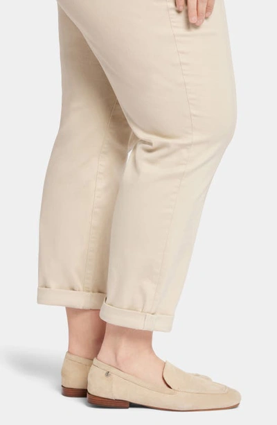Nydj Margot High Waist Girlfriend Jeans In Feather