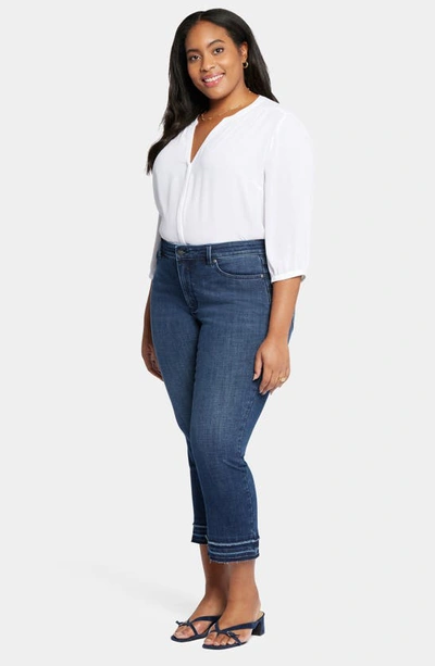 Nydj Marilyn Release Hem Ankle Straight Leg Jeans In Inspire