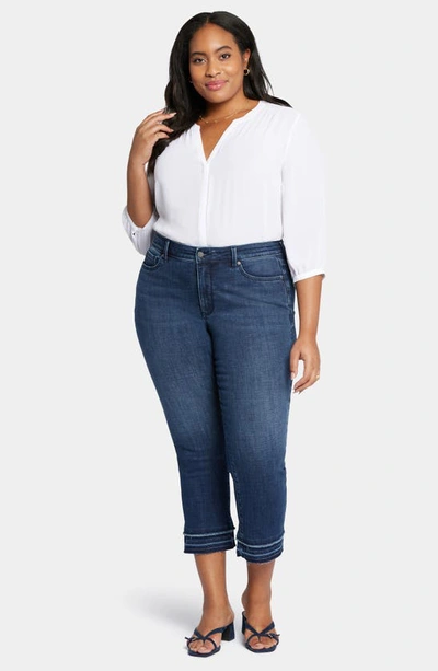Nydj Marilyn Release Hem Ankle Straight Leg Jeans In Inspire