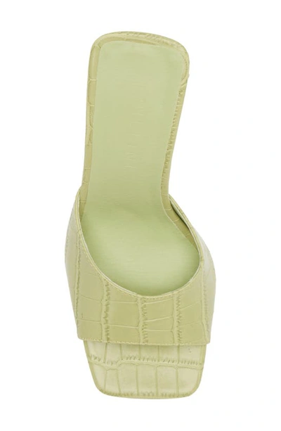 Shop Billini Quinn Slide Sandal In Apple Croc