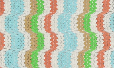 Shop Donna Morgan For Maggy Stripe Knit Midi Dress In Multi