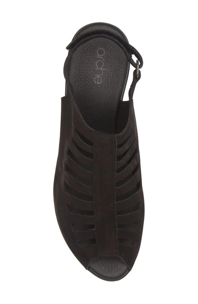 Shop Arche Soexor Slingback Sandal In Noir