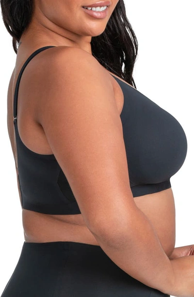 Honeylove Crossover Wireless Bra In Vamp