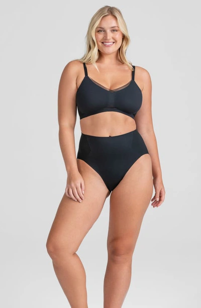 Honeylove Crossover Wireless Bra In Vamp