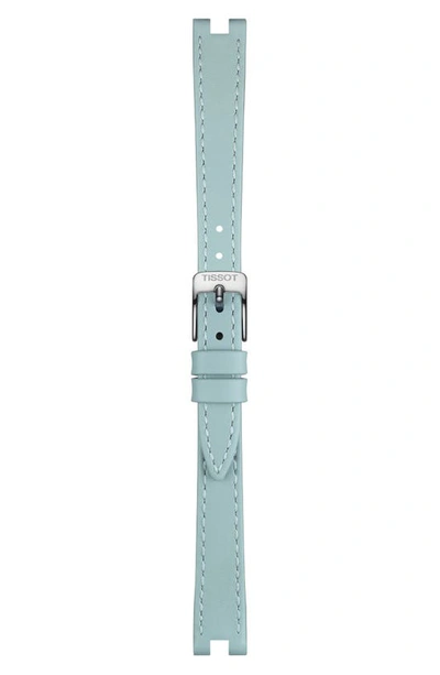 Shop Tissot Bellissima Leather Strap Watch, 26mm In Blue