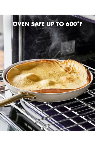 Greenpan Reserve 3-piece Frying Pan Set In Taupe