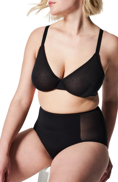 Shop Spanx Fit To You Bra In Very Black