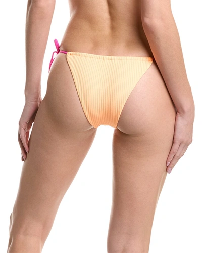 Vyb Dia Tanga String Bikini Bottom In Orange