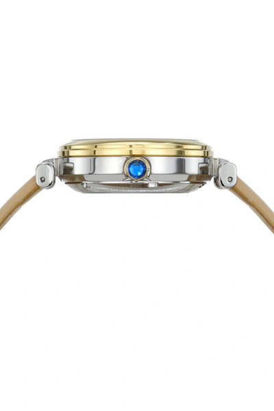 Porsamo Bleu Laura Women's Automatic Watch With Mother Of Pearl Dial, 1212clal In Gold