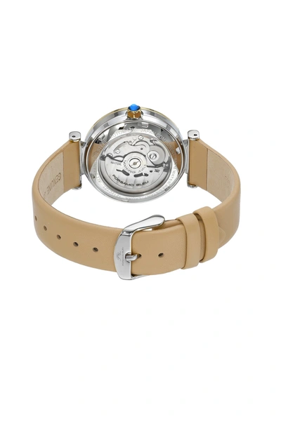 Porsamo Bleu Laura Women's Automatic Watch With Mother Of Pearl Dial, 1212clal In Gold