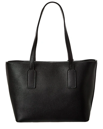 Shop Valentino By Mario Valentino Prince Rock Leather Tote In Black