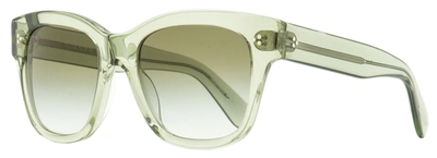 Shop Oliver Peoples Unisex Melery Oversized Sunglasses Ov5442s 16408e Washed Sage 54mm In White