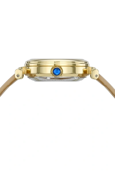 Porsamo Bleu Laura Women's Automatic Watch With Mother Of Pearl Dial, 1212blal In Gold