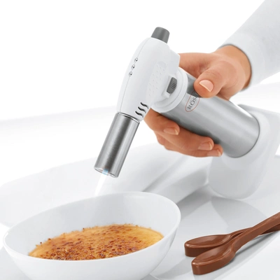 Rosle Creme Brulee Adjustable Kitchen Torch In Silver