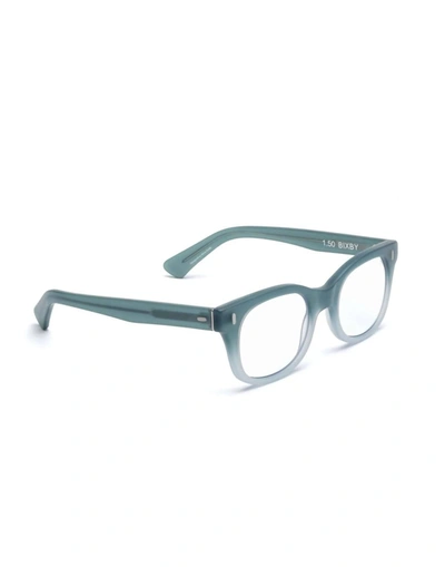 Shop Caddis Bixby Reading Glasses - 0.0 In Brackish In Green