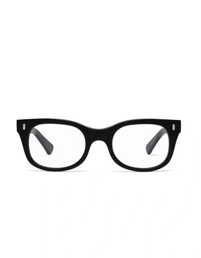 Shop Caddis Bixby Reading Glasses - 1.00 In Matte Black In White