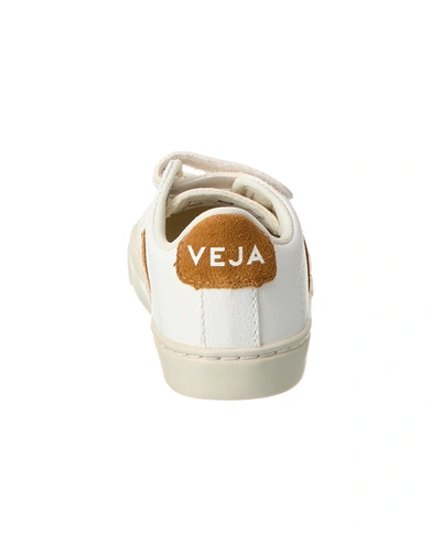 Shop Veja Esplar Leather Sneaker In White