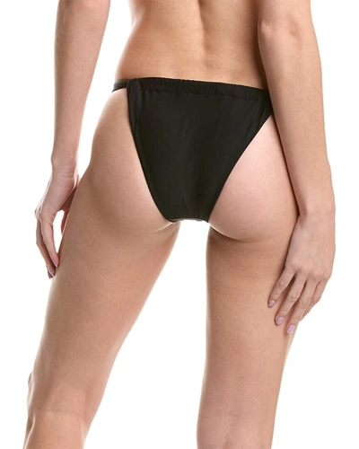 Shop Vyb Wide Leg Tanga Bikini Bottom In Black