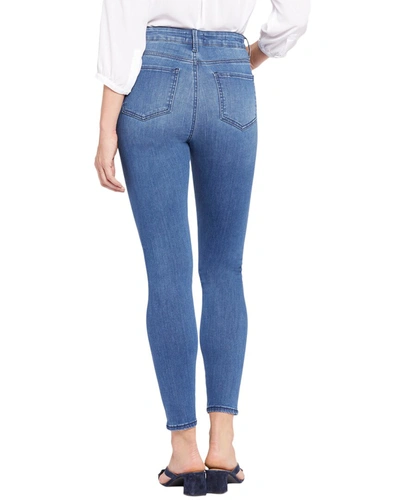 Shop Nydj Seamless High-rise Ami Skinny Jean In Blue