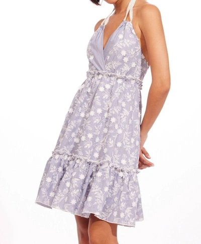 Shop Eva Franco Trixie Dress In Cassis Bloom In Multi