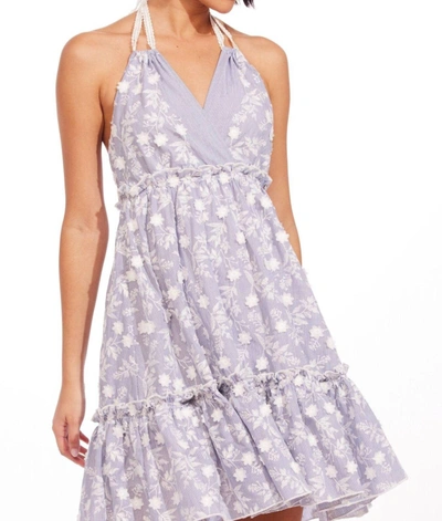 Shop Eva Franco Trixie Dress In Cassis Bloom In Multi