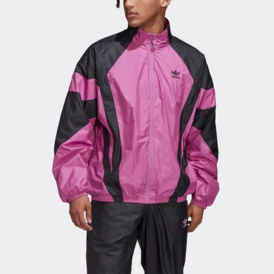 Adidas Originals Men's Adidas Rekive Graphic Track Jacket In Pink | ModeSens