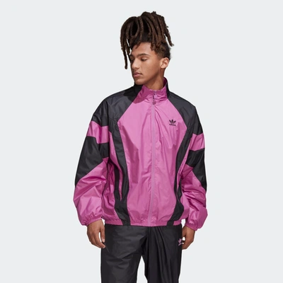 Adidas Originals Men's Adidas Rekive Graphic Track Jacket In Pink | ModeSens