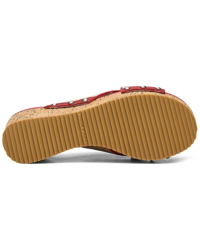 Shop Donald Pliner Summer Sandal In Red