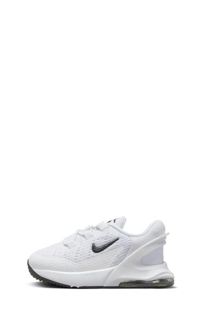 Shop Nike Kids' Air Max 270 Go Sneaker In White/ Black