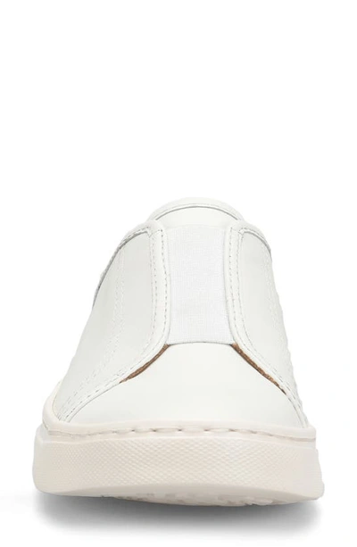 Shop Comfortiva Tolah Sneaker Mule In White Leather