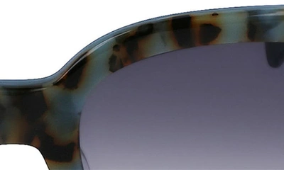Shop Longchamp 52mm Gradient Tea Cup Sunglasses In Aqua Havana