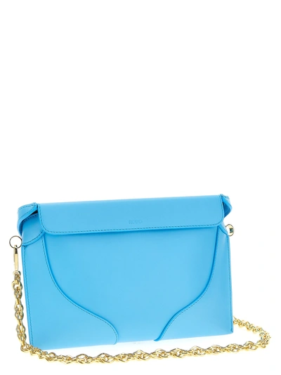 Shop Rodo Bag With Shoulder Strap Clutch Light Blue