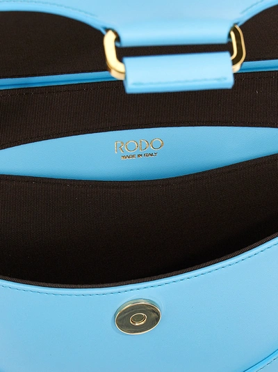 Shop Rodo Bag With Shoulder Strap Clutch Light Blue