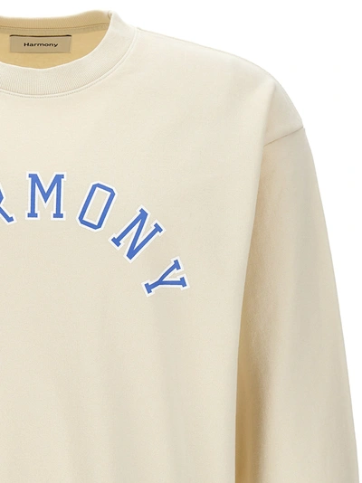 Shop Harmony Sael Varsity Sweatshirt In White