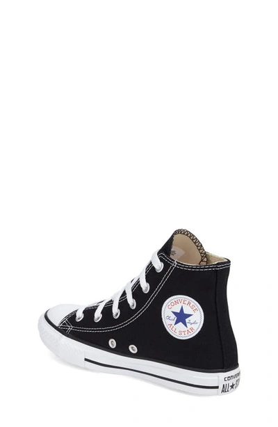 Shop Converse Kids' Chuck Taylor® All Star® High Top Sneaker In Black