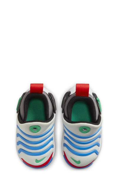 Shop Nike Kids' Dynamo Go Sneaker In Pure Platinum/ Green/ Black
