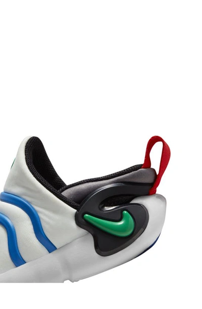 Shop Nike Kids' Dynamo Go Sneaker In Pure Platinum/ Green/ Black