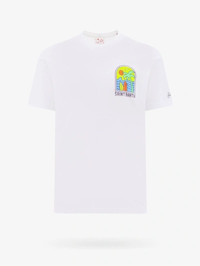 Shop Mc2 Saint Barth T-shirt In White