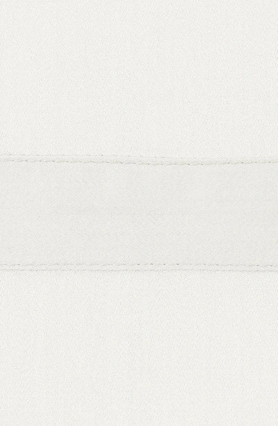 Shop Matouk Nocturne Duvet Cover In White
