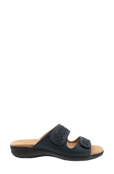 Shop Trotters Ruthie Sandal In Navy