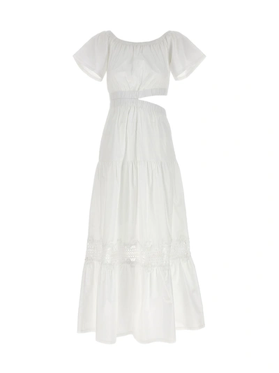 Shop Liu •jo Lace Dress Dresses White