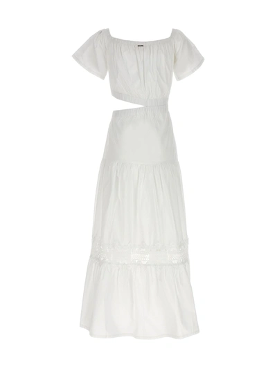Shop Liu •jo Lace Dress Dresses White