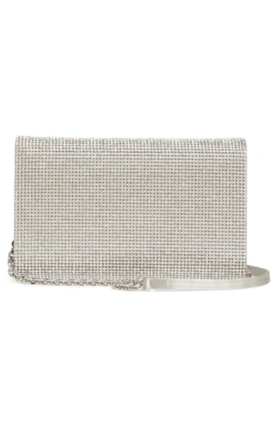 Shop Judith Leiber Fizzoni Beaded Clutch In Rhine