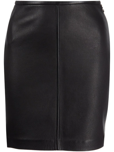Shop Alexander Wang Women Bodycon Mini Skirt In 001 Black