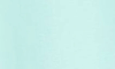 Shop Balenciaga Campaign Logo Oversize Cotton Graphic Tee In Mint White Blue
